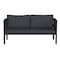 Flash Furniture Black Loveseat with Storage & Charcoal Cushions GM-201108-2S-CH-GG - alternate 6